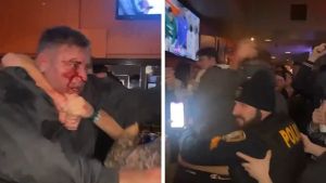 Thanksgiving Eve Brawl at Kowloon in Saugus video
