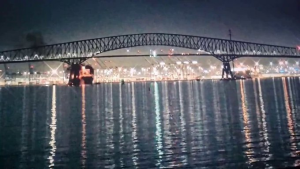 Baltimore Bridge Collapse Video