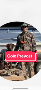 Cole Prevost Dog Video Twitter