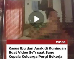 Ibu dan anak viral di Kuningan doods