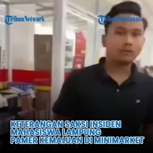 Mahasiswa Lampung viral video